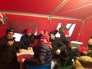 morale alto Tenda Rossa castelfrigo