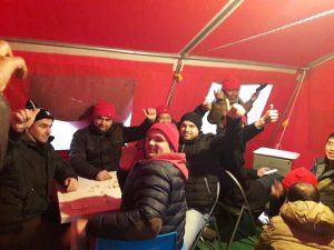morale alto Tenda Rossa castelfrigo