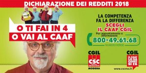 Csc - Caaf Cgil Modena - Campagna fiscale 2018