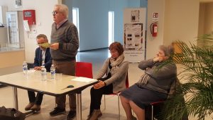 inaugurazione mostra Passi di Libertà Mirandola, 3.3.18