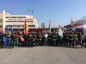 sciopero vigili fuoco 26.3.18