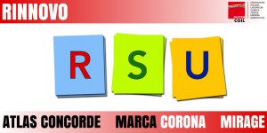 rinnovo rsu atlas concorde, mirage, marca corona