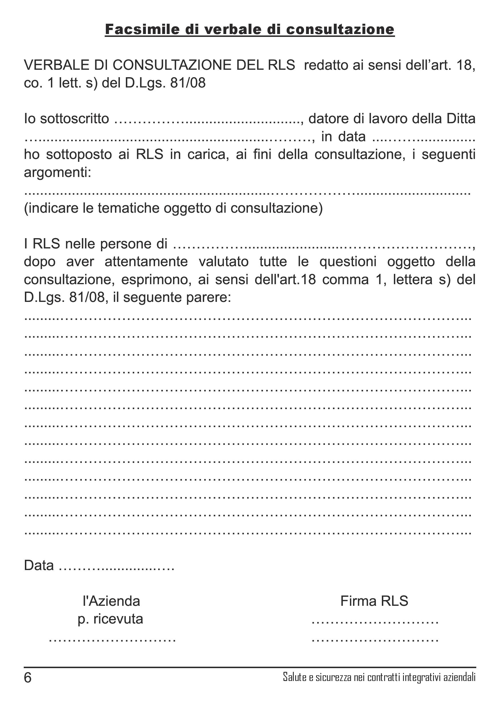 Linee guida Cgil Modena contrattazione salute e sicurezza sul lavoro