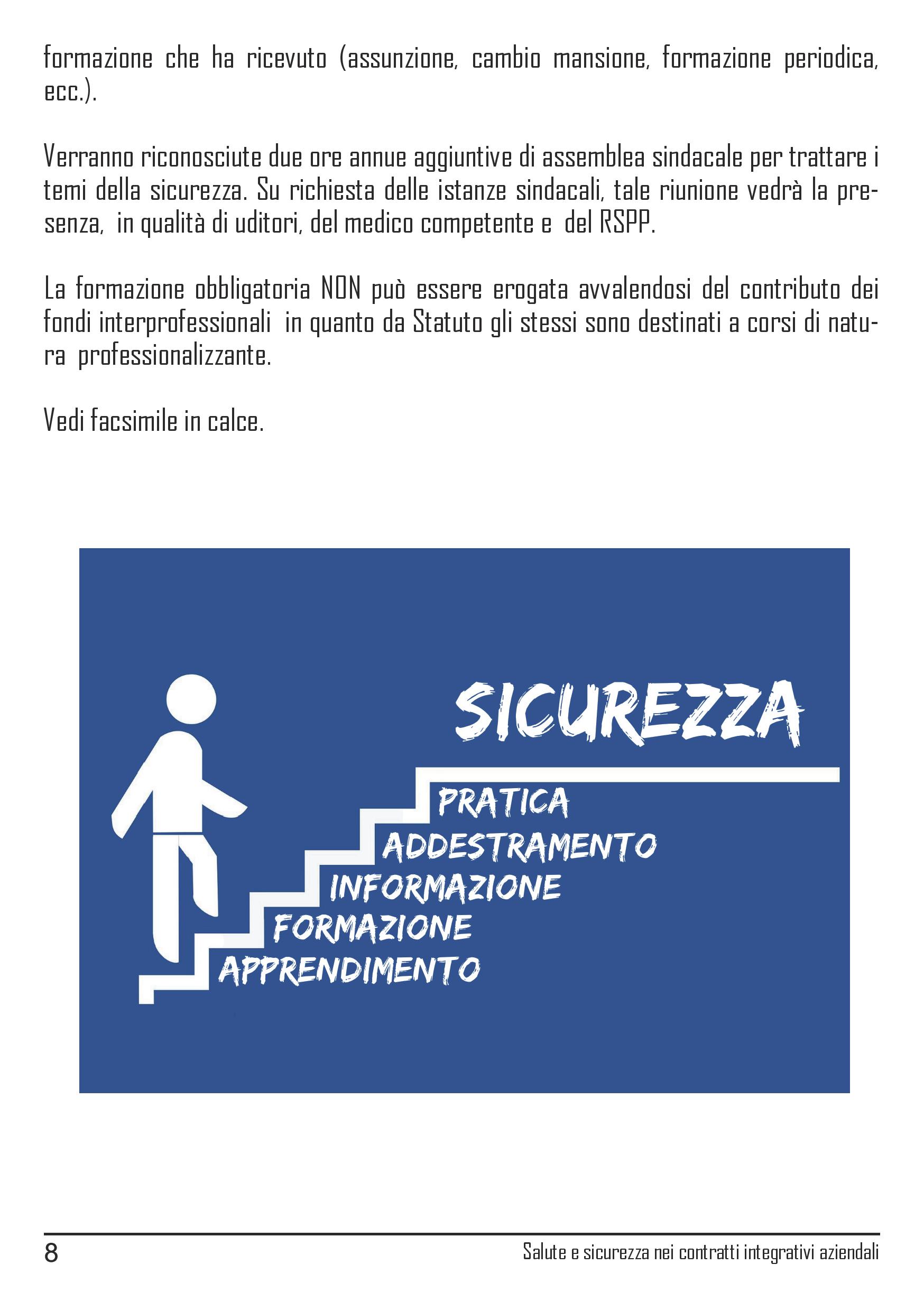 Linee guida Cgil Modena contrattazione salute e sicurezza sul lavoro