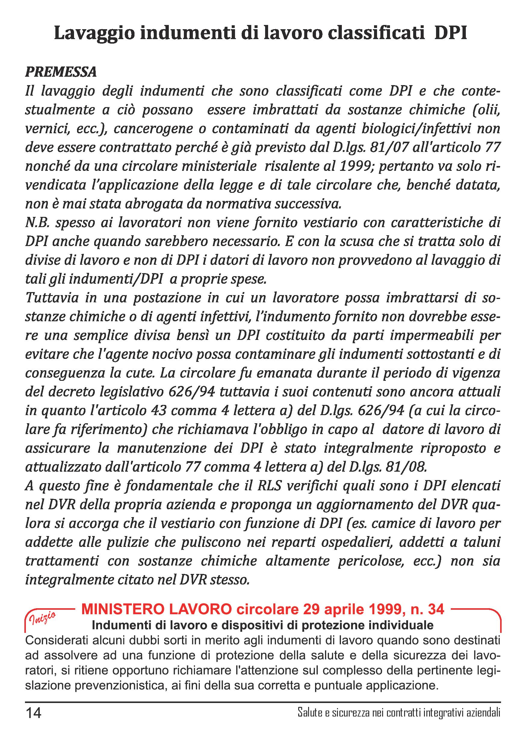 Linee guida Cgil Modena contrattazione salute e sicurezza sul lavoro