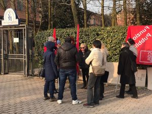Villa Margherita sciopero 24.1.20