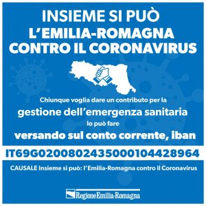 donazioni emergenza Coronavirus ER