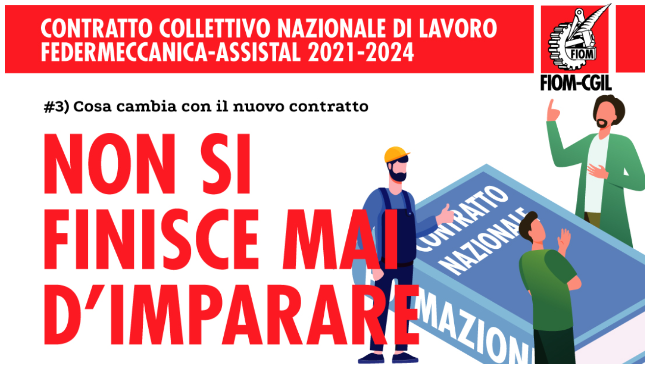 CCNL Metalmeccanici - Non si finisce mai di imparare con la formazione continua - 5/2/2021
