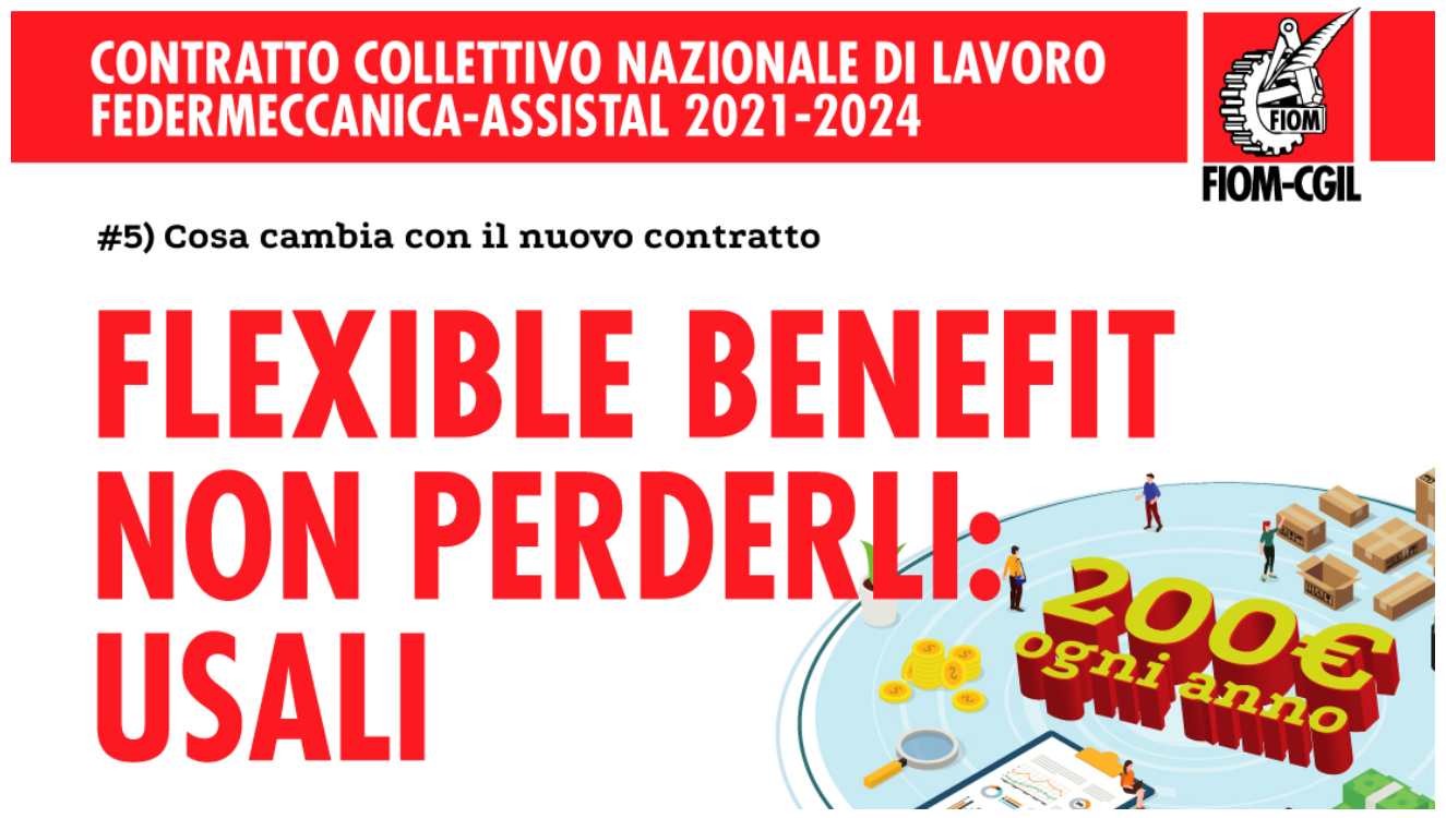 CCNL Metalmeccanici - Flexible benefit, non perderli: usali - 5/2/2021
