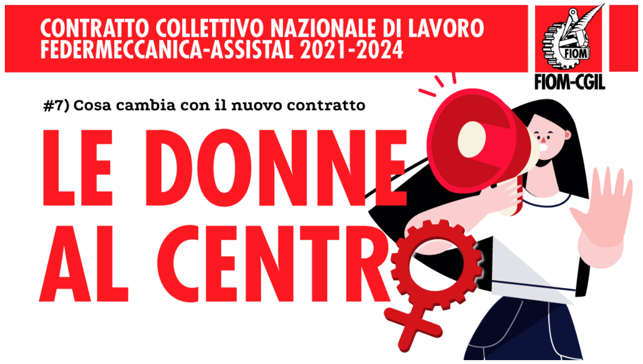 CCNL Metalmeccanici - Le donne al centro - 5/2/2021