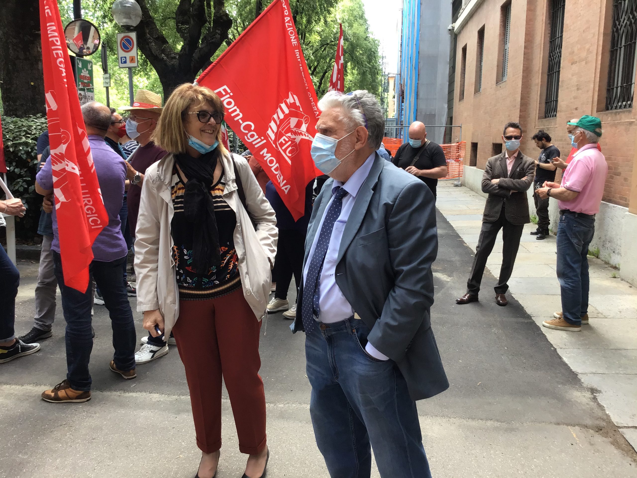 Fermiamo la strage sul lavoro presidio, 27.5.21