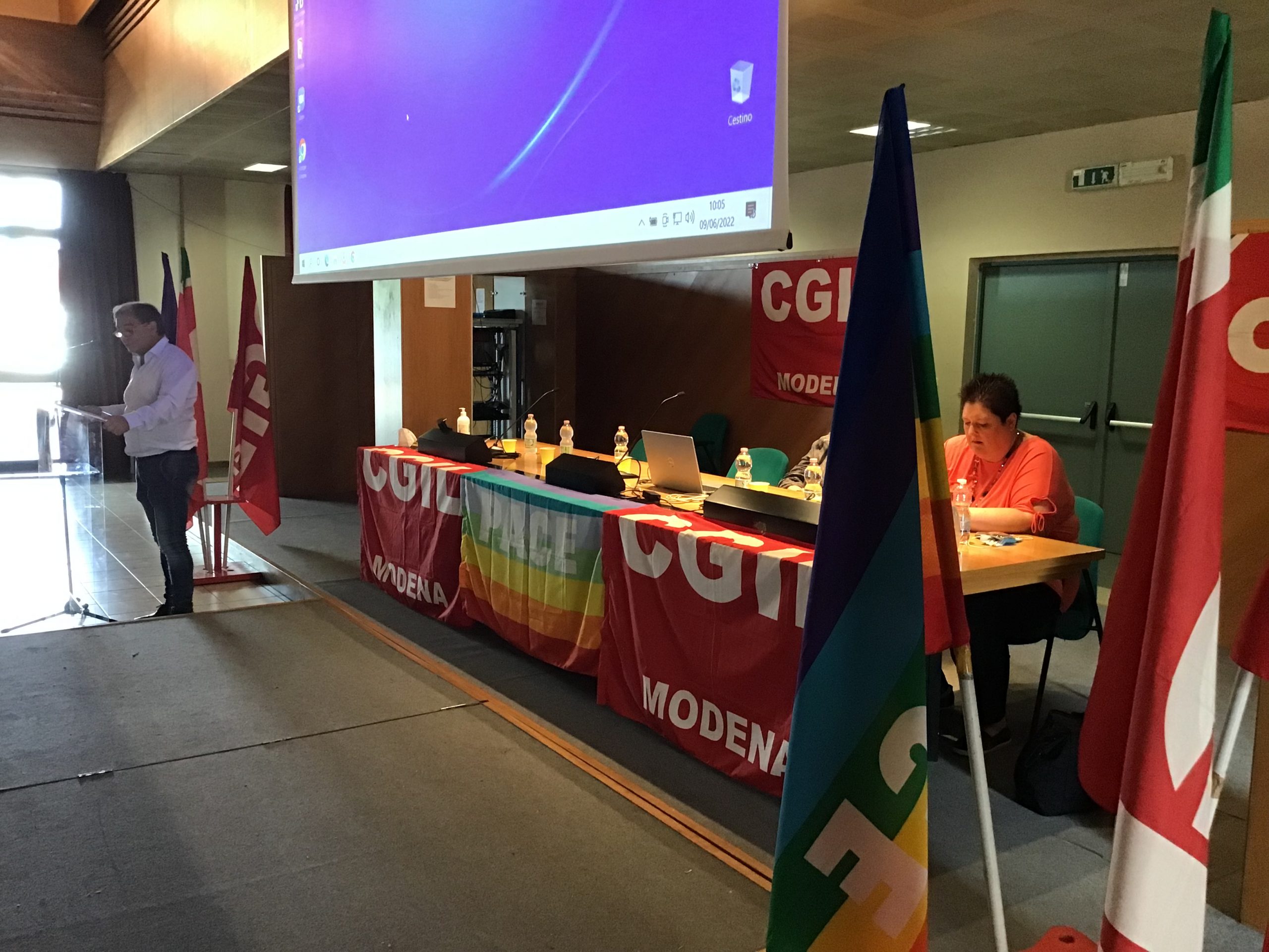 Cgil Sassuolo-Pavullo, iniziativa "2 Agosto 1980, il ruolo del lavoro contro la bomba fascista", 9.6.22