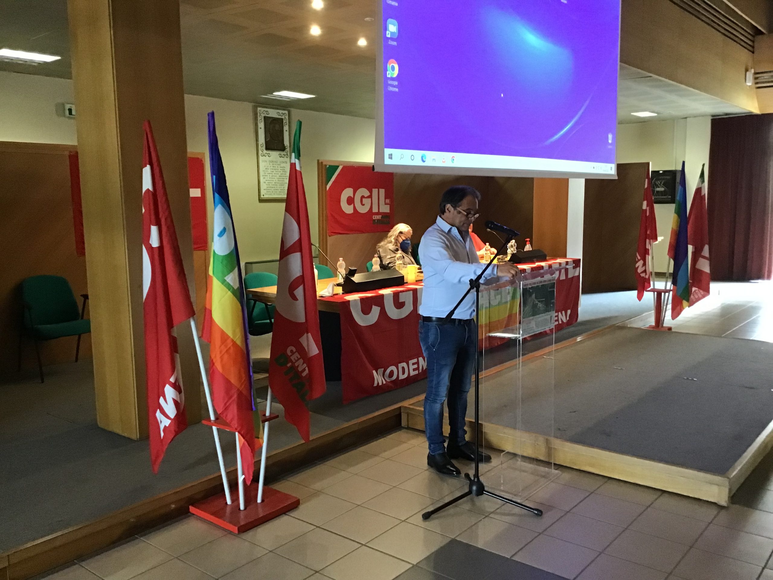Cgil Sassuolo-Pavullo, iniziativa "2 Agosto 1980, il ruolo del lavoro contro la bomba fascista", 9.6.22