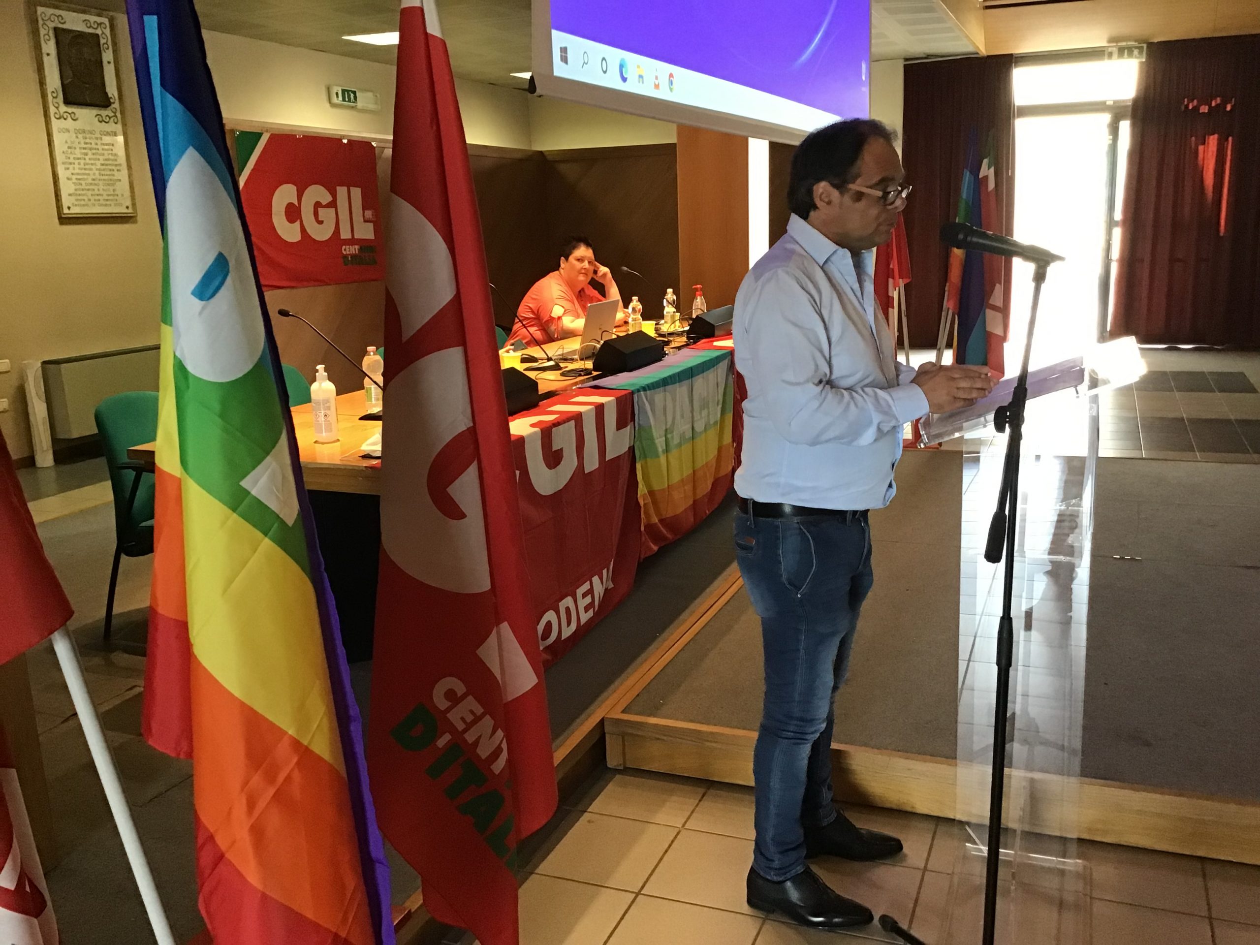 Cgil Sassuolo-Pavullo, iniziativa "2 Agosto 1980, il ruolo del lavoro contro la bomba fascista", 9.6.22