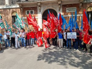 basta morti sul lavoro, presidio 14.7.23
