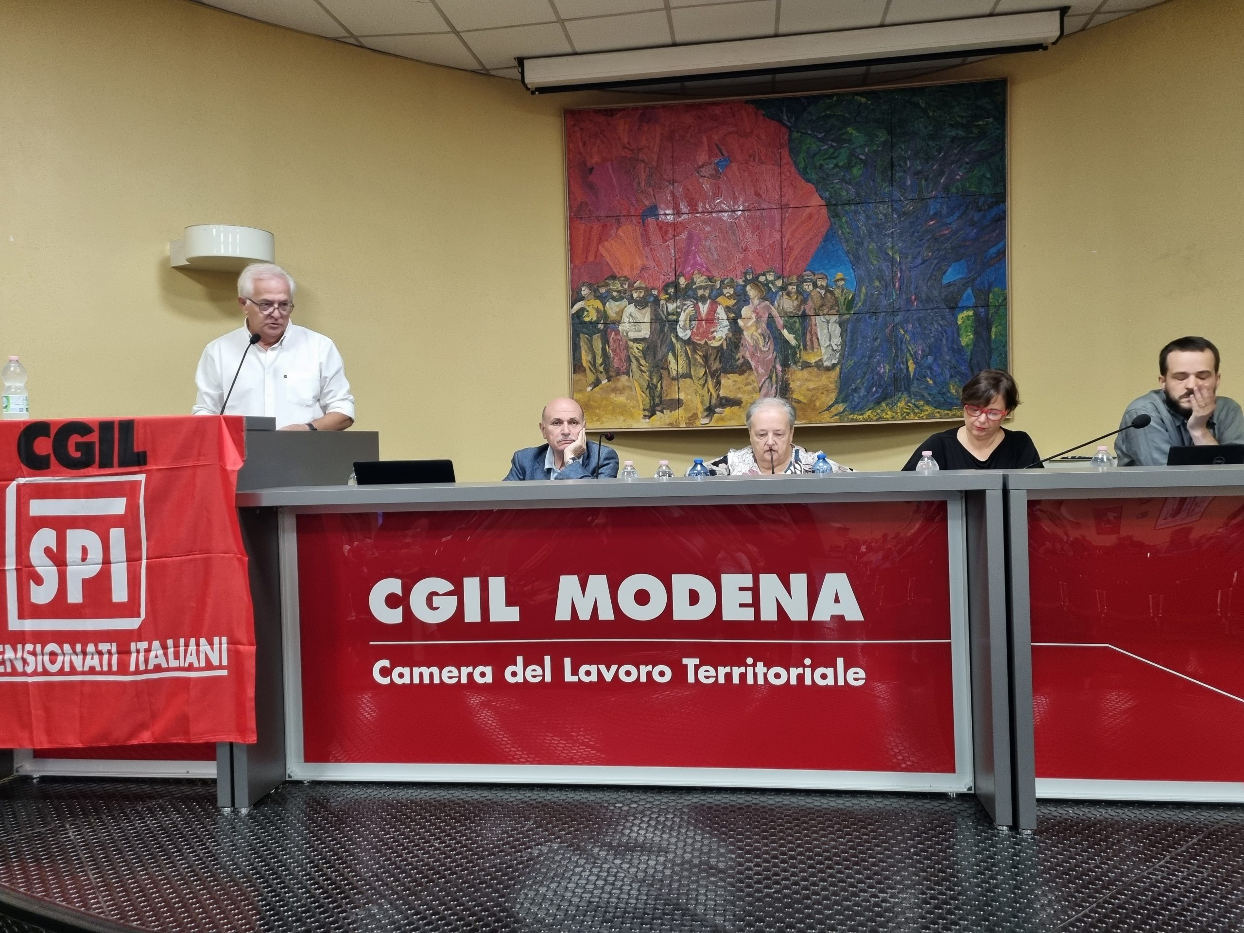 elezione Roberto Righi Spi