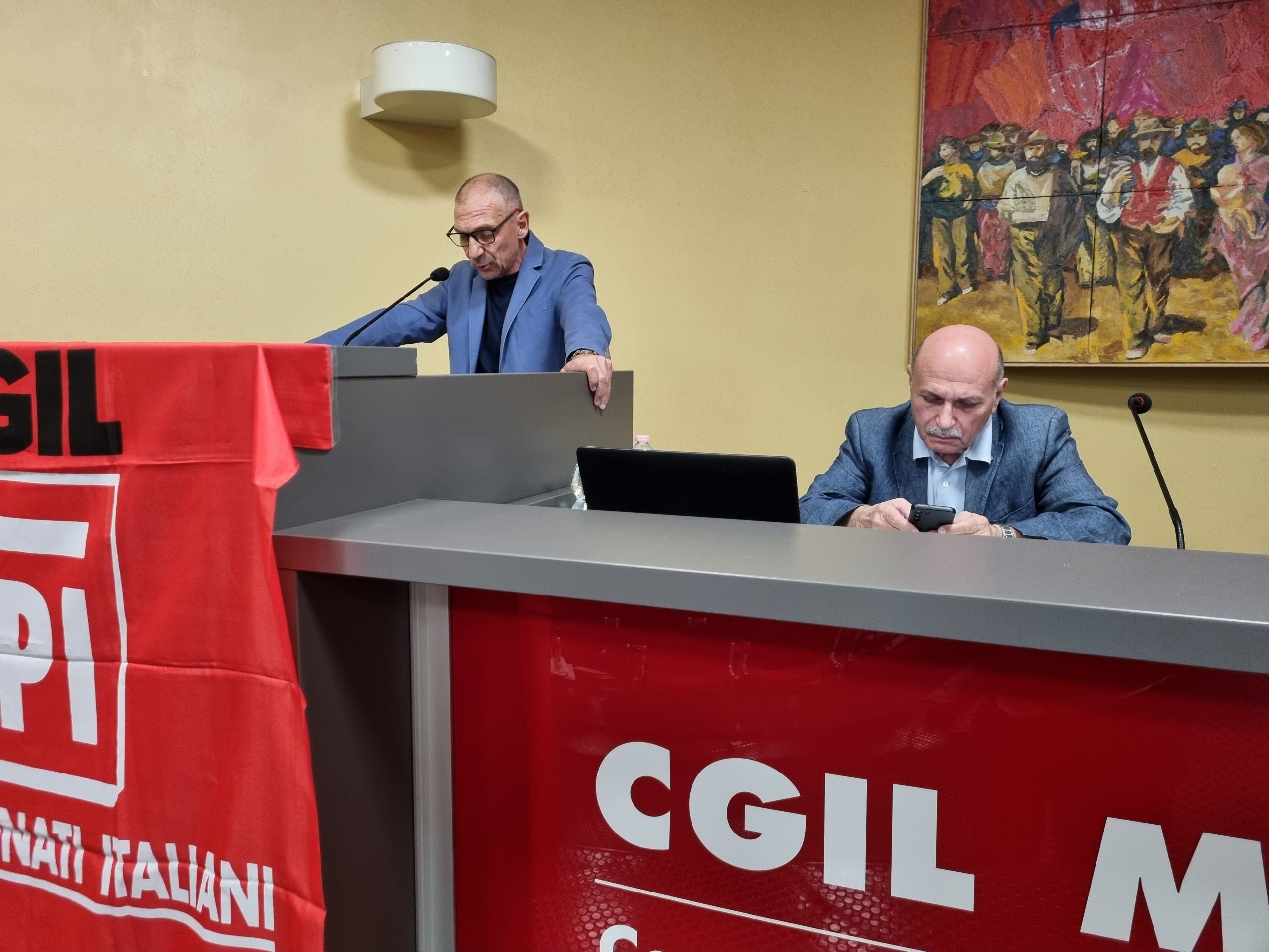 elezione Roberto Righi Spi