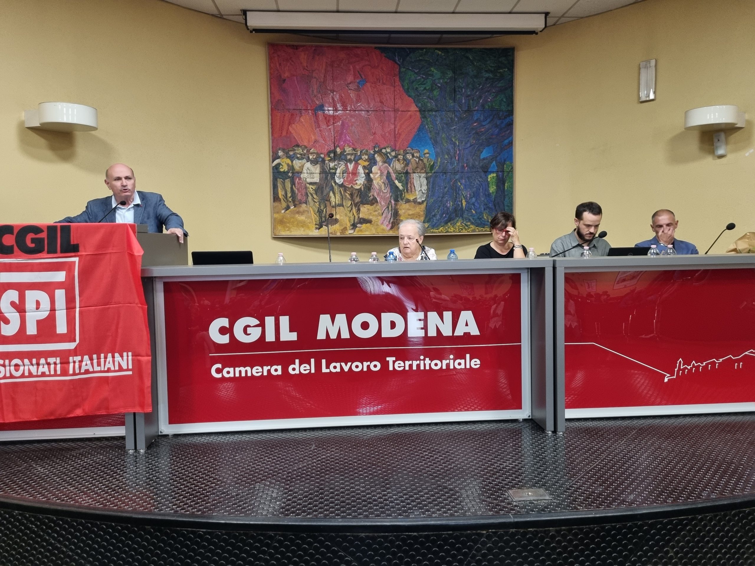 elezione Roberto Righi Spi
