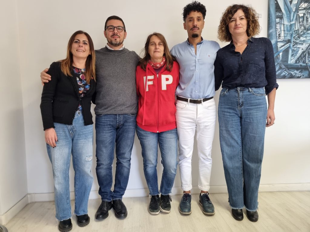 (da sx) G.Casamassima, V.Coviello, G.Catanoso,M.El Arrag, J.Tallarida