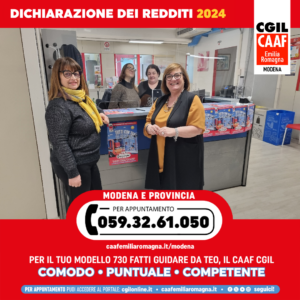 Caaf Cgil campagna fiscale 2024