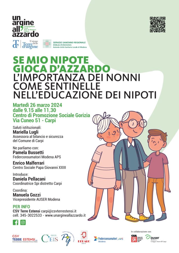 gioco azzardo nonni nipote, 26.3.24
