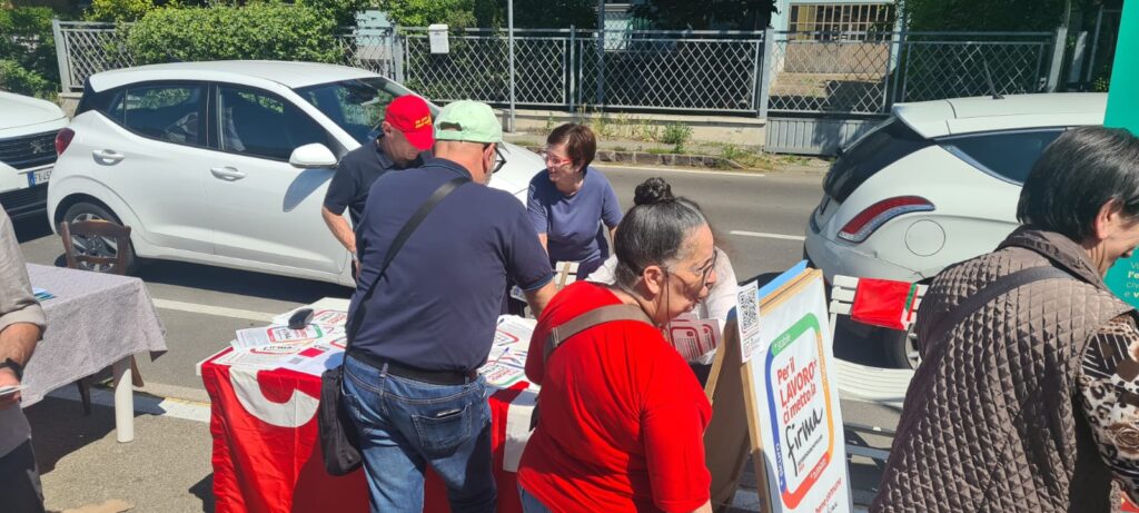 Per il lavoro ci metto la firma. Referendum popolari 2025 - Formigine, 11/5/2025