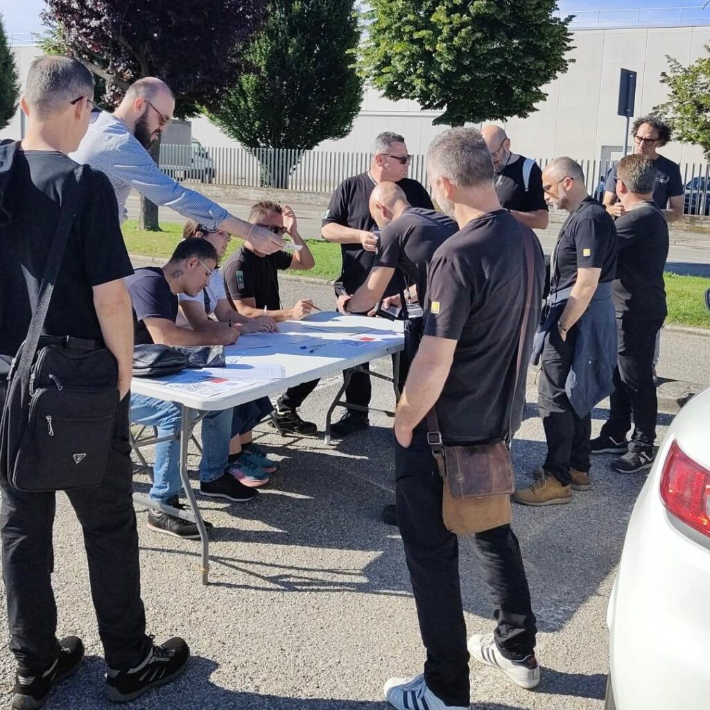 Per il lavoro ci metto la firma. Referendum popolari 2025 - Limidi di Soliera, 3/6/2024
