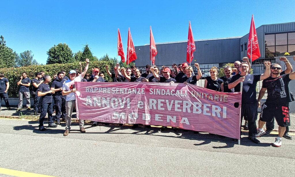 sciopero Annovi e Reverberi 2.7.24