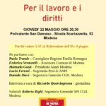 incontro sui referendum a San Damaso, 22.5.25