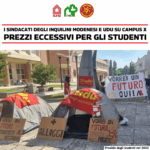 I sindacati degli inquilini modenesi, Sunia e Sicet, e Udu su Campus X: i prezzi sono eccessivi per gli studenti - 21/5/2025