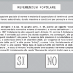 Referendum abrogativi 2025 - Quesito n. 3