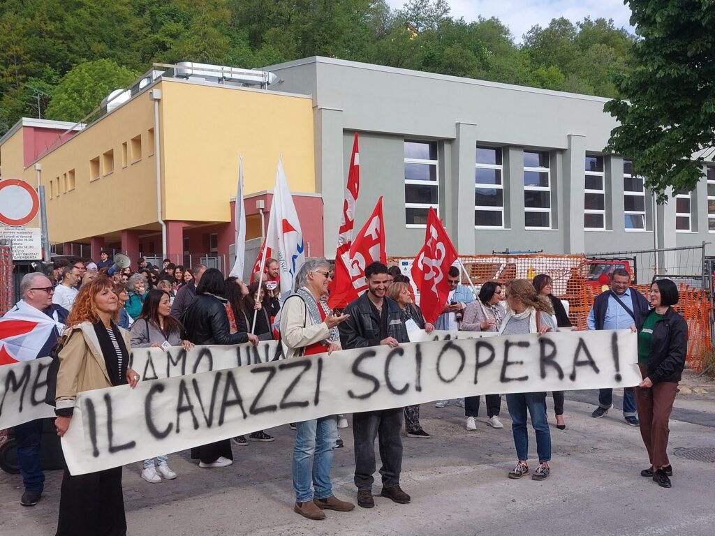 sciopero Cavazzi Pavullo 7.5.25