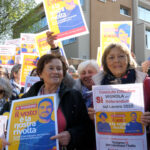 Comitato referendum Vignola flash mob, 10.4.25