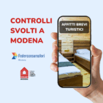 Federconsumatori e Sunia di Modena sui controlli svolti dalla polizia locale in materia di affitti brevi/turistici