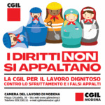 Cgil - I diritti non si appaltano