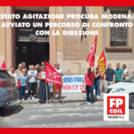 STATO AGITAZIONE PROCURA MODENA AVVIATO PERCORSO DI CONFRONTO CON DIREZIONE