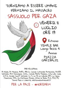Sassuolo per Gaza, 11.7.25