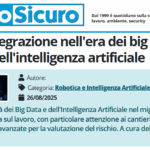 PuntoSicuro - Valutazione dei rischi: integrazione nell'era dei big data e dell'intelligenza artificiale