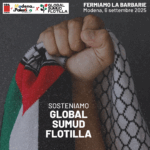 Fermiamo la barbarie. A Modena sosteniamo Global Sumud Flotilla 6.9.25