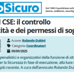 PuntoSicuro Ruolo del Coordinatore per la Sicurezza in fase di Esecuzione (CSE): il controllo dell’identità e dei permessi di soggiorno