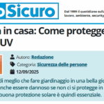 PuntoSicuro - Sicurezza in casa: Come proteggersi dai raggi UV
