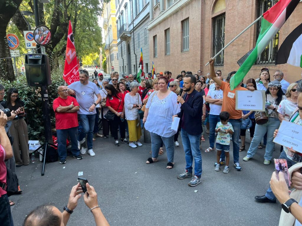 Sciopero "PER GAZA": oltre 2.000 al presidio presso la Prefettura di Modena - 19/9/2025