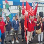 sciopero alla Poclain Spilamberto