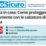PuntoSicuro - Sicurezza in casa: Come proteggersi correttamente con le calzature di sicurezza