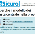 PuntoSicuro - Maslow: perché il modello dei bisogni resta centrale nella prevenzione