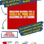 scuola, Indicazioni Nazionali 10.9.25