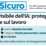 PuntoSicuro - La sfida invisibile dell’IA: proteggere il benessere sul lavoro