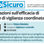 PuntoSicuro - Considerazioni sull’efficacia di un’azione di vigilanza coordinata