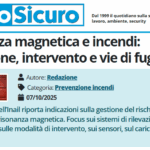 PuntoSicuro - Risonanza magnetica e incendi: rivelazione, intervento e vie di fuga