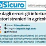 PuntoSicuro - Gli infortuni dei lavoratori stranieri in agricoltura